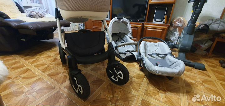 Детские коляски 3 в 1 adamex