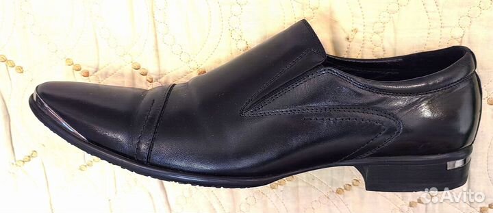 Мужские кожаные туфли 42 размер