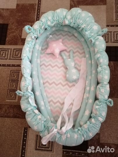 Кокон гнездышко для новорожденных