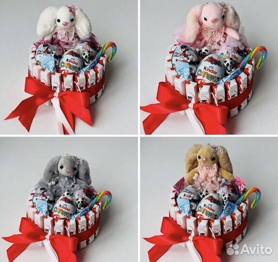 Тортик из киндеров