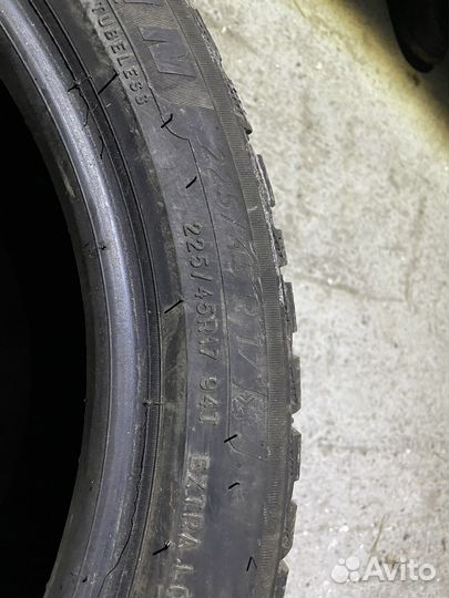 Колесо michelin x-ice north 225/45 r17