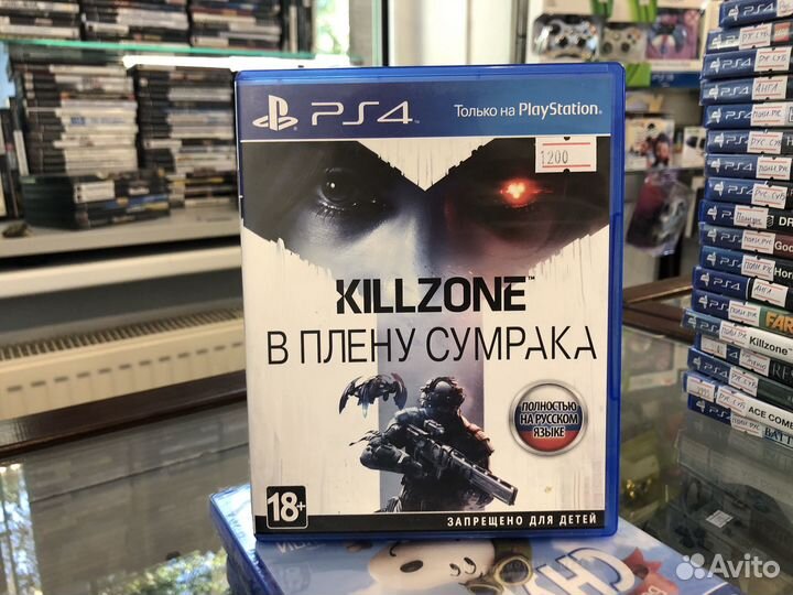 Б/у Игра для PS 4 killzone в плену сумрака