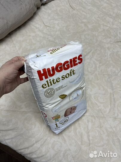 Подгузники huggies elite soft 1