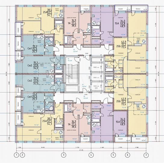 Квартира-студия, 25,7 м², 6/26 эт.