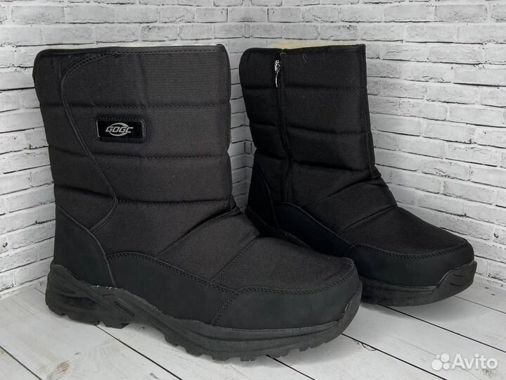 Дутики мужские зимние 45 размер 29 см