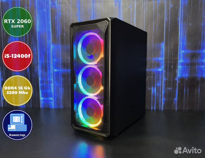 Игровой пк новый i5-RTX2060SUP-16DDR4-VRY24197-H610