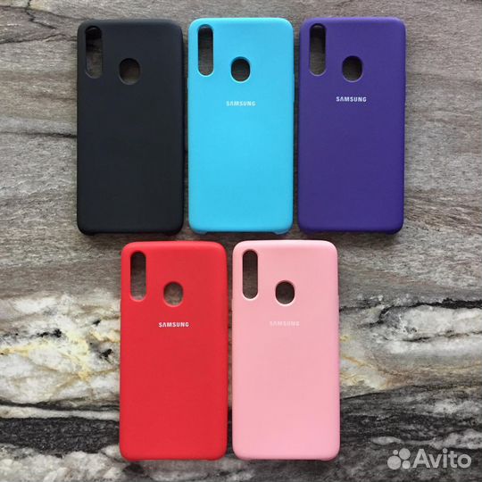 Чехол для Samsung A20S Silicone Cover