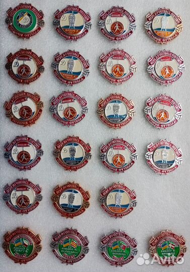 Значки История футбола