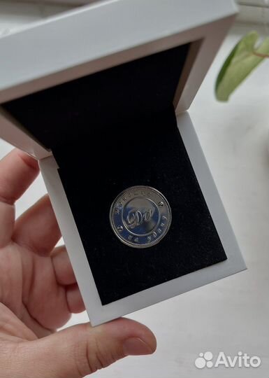 Монетка принятия решения: «Да/Нет», серебро 925