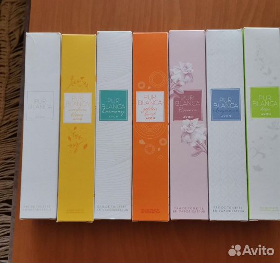 PUR blanca. avon