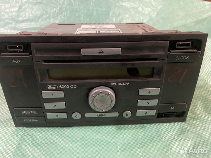 Магнитола штатная Ford Fusion (2006-2012)