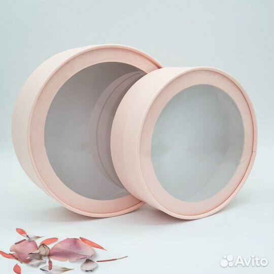 Коробки с прозрачной крышкой или окном