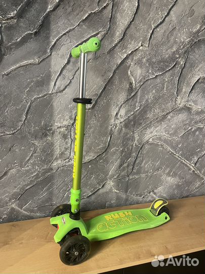 Самокат детский трехколесный бу