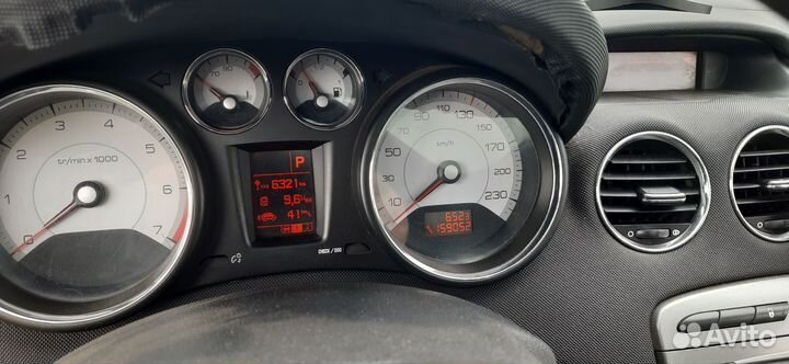 Peugeot 308 1.6 AT, 2008, 159 050 км