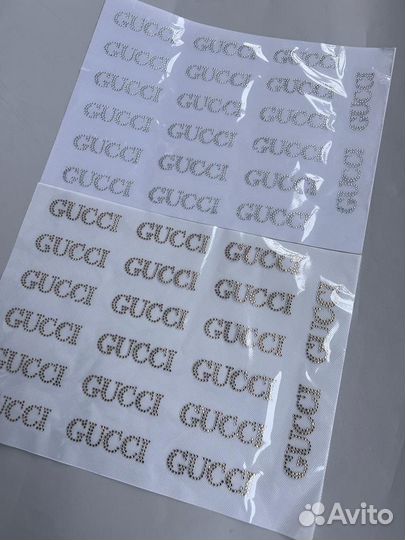 Аппликации из страз