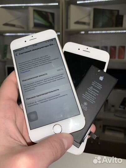 Замена аккумулятора на телефоне