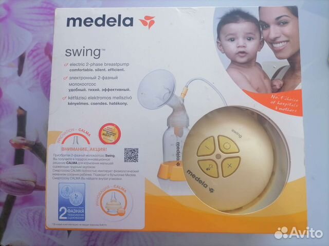 Молокоотсос medela swing электрический
