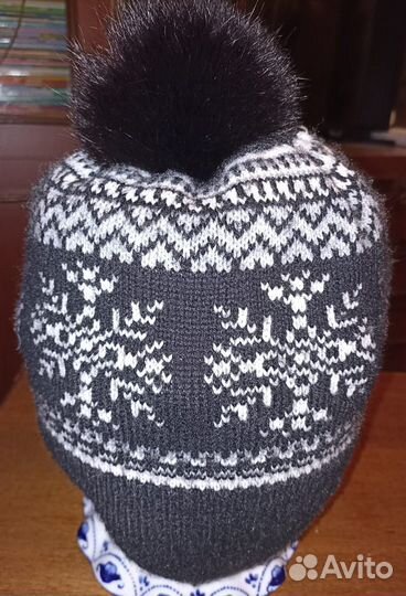 Шапка зимняя женская, р.57-59