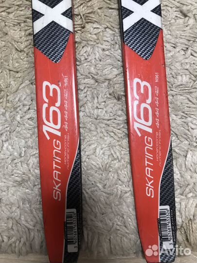 Беговые коньковые лыжи rossignol wcs