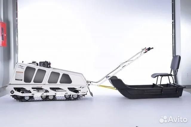 Мотобукс Sharmax S500 1700 HP15 +волокуша и кресло