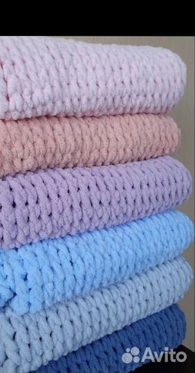 Плюшевый плед