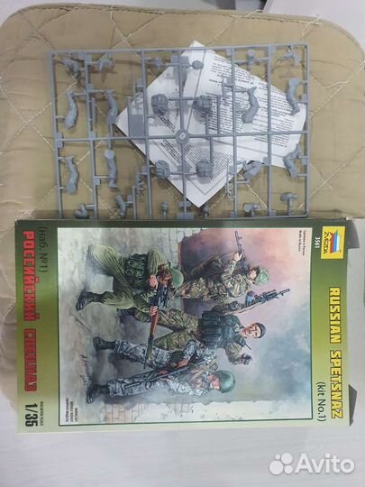 Сборная модель 1 35 Спецназ 