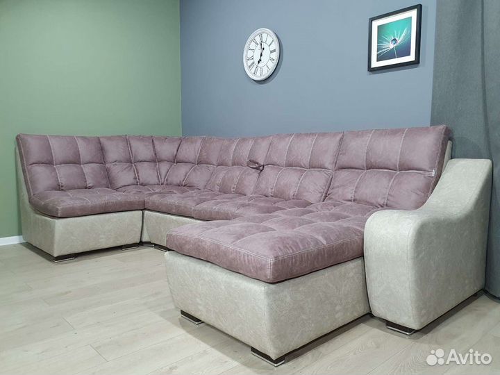 Угловой диван модульный Люксор