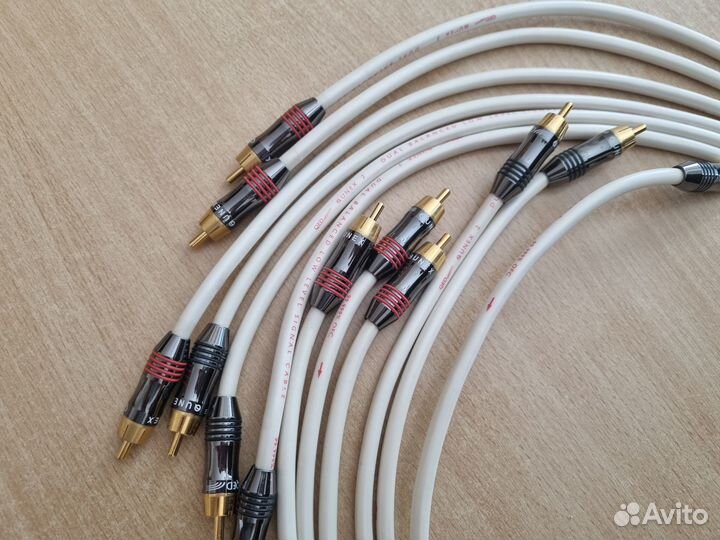 Межблочный кабель QED Qunex 2 – 1 м. – за пару