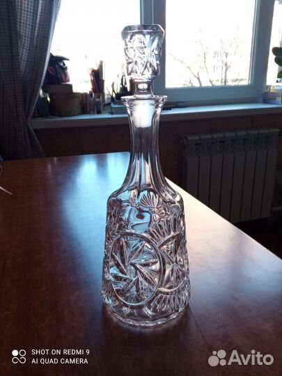 Хрустальный графин СССР