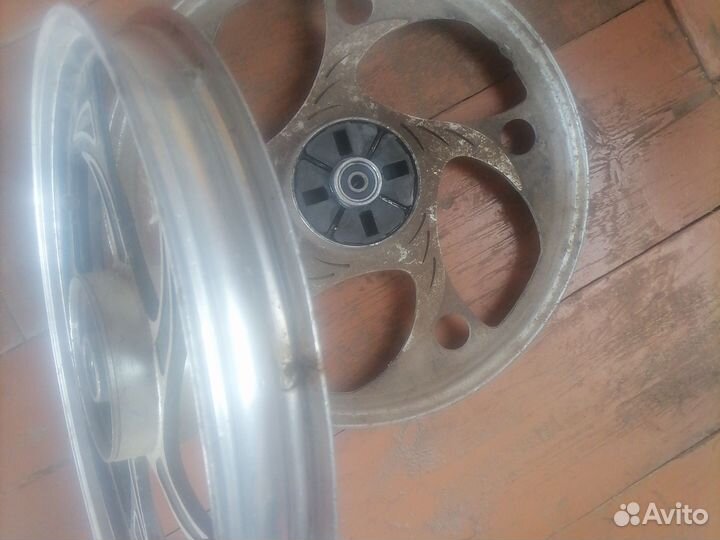 Колесо мопед альфа