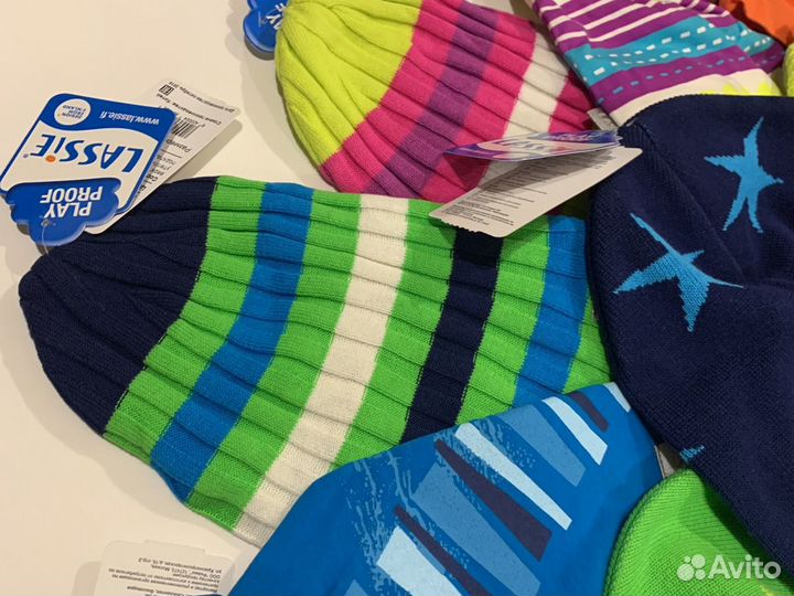 Шапки Lassie весна демисезон Лесси новые Финские