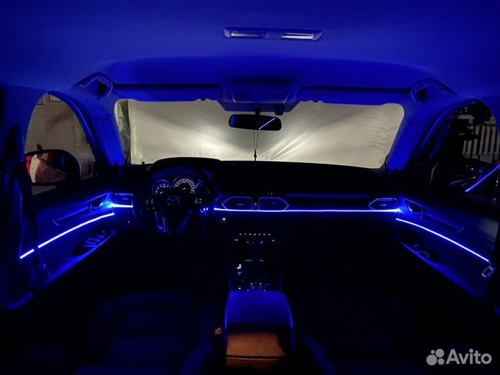 Контурная подсветка салона RGB