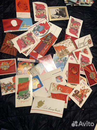 Открытки СССР винтаж 1950-80 более 200шт