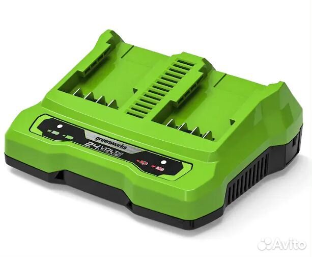 Greenworks G24X2UC2 зарядное устройство для 2-х ак