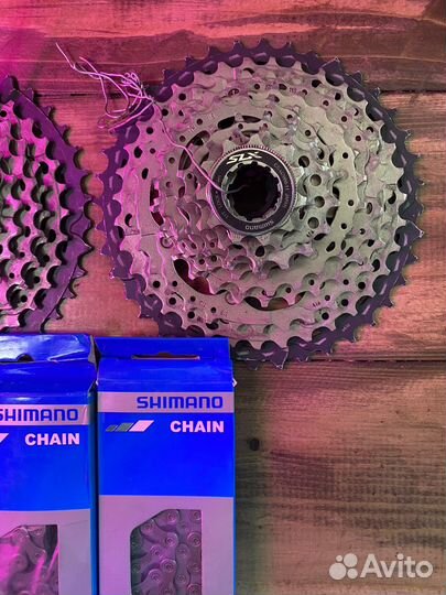 Кассета shimano SLX CS-M7000 (11-42t) 11 скоростей