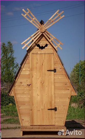 Дачный туалет с установкой SHP796