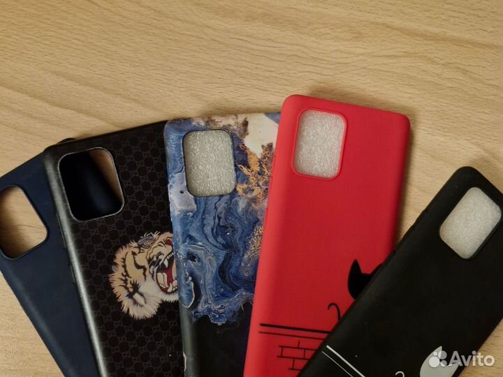 Чехлы на телефон samsung S10 lite