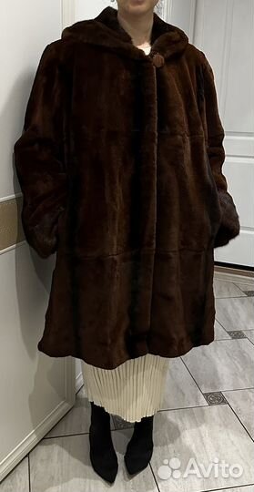 Шуба стиженная норка 48 размер