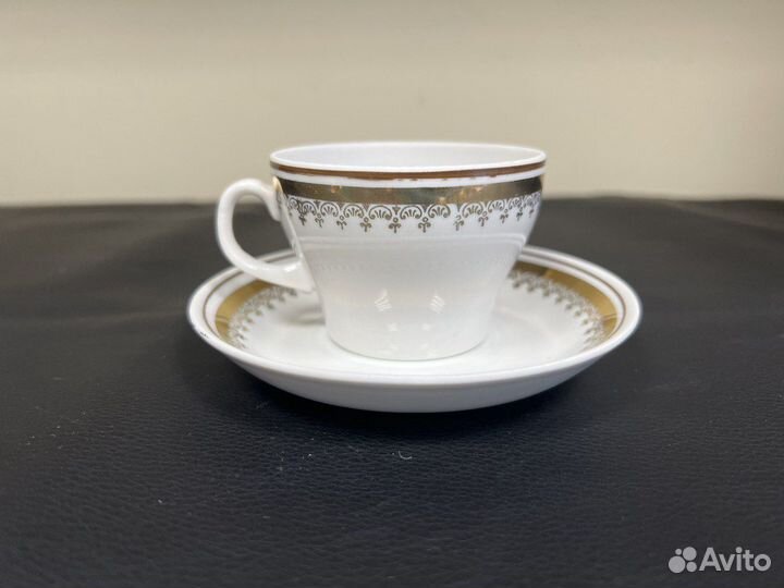 Кофейная пара с золотым отводом made in ussr