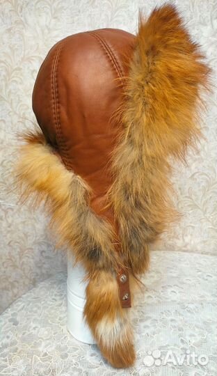 Шапка ушанка женская