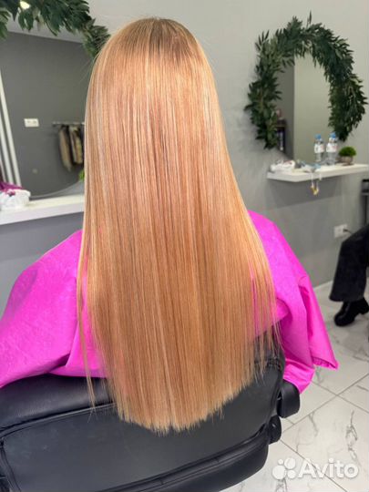 Кератин ботокс волос