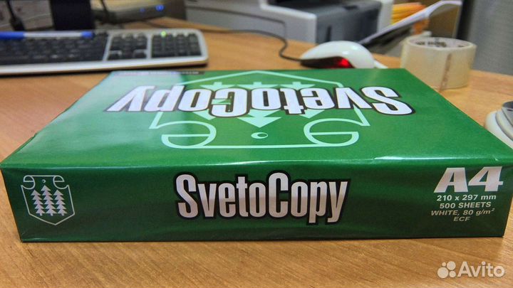 Бумага svetocopy А4 для принтера 500 листов