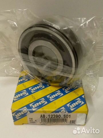 Подшипник кпп AB.12390.S01 25х62х17 SNR