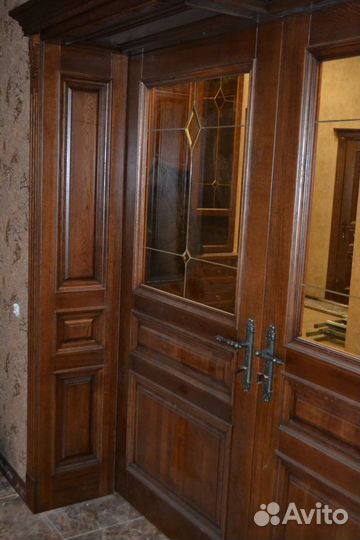 Двери и арки деревянные из массива дуба, ясеня