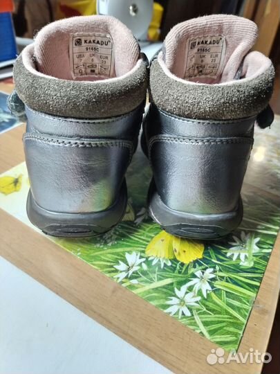 Ботинки демисезонные для девочки 23 размер