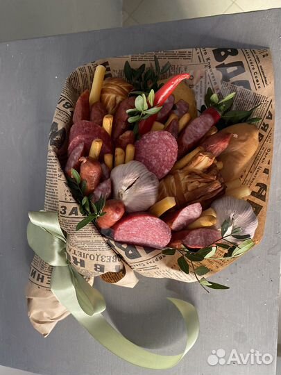 Мужские букеты съедобные