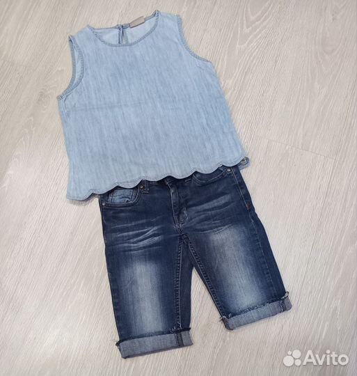 Футболки, шорты, джинсы, комбинезоны на 146+