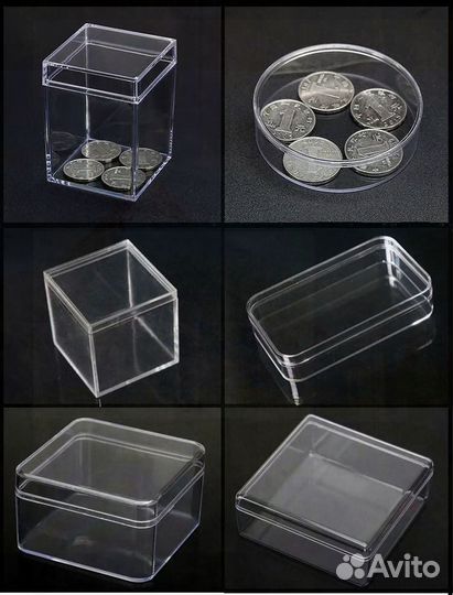 Боксы для магазина из оргстекла