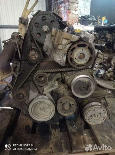 Двигатель в сборе Рено Сценик 97-06 г. 1,9 TDI F9Q