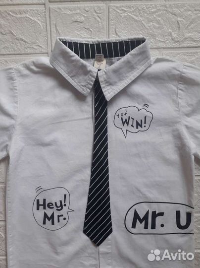 Рубашка с галстуком парадная 122